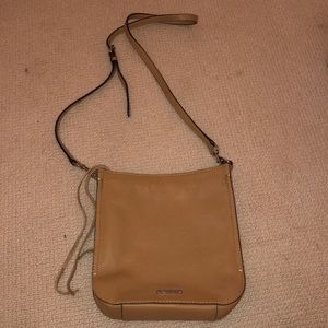 Rebecca Minkoff tan crossbody purse